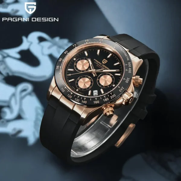 PAGANI DESIGN 2024 New Top Luxury Men Quartz Wrist Watches Mens Chronograph Business Sports Waterproof Watch Gift Reloj Hombre