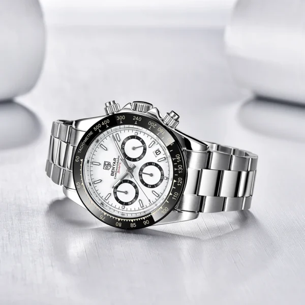 BENYAR 2021 New Men Quartz Wristwatches Chronograph Men Watch 30M Diving Watch Business Automatic Watch for Men montre homme - Image 6
