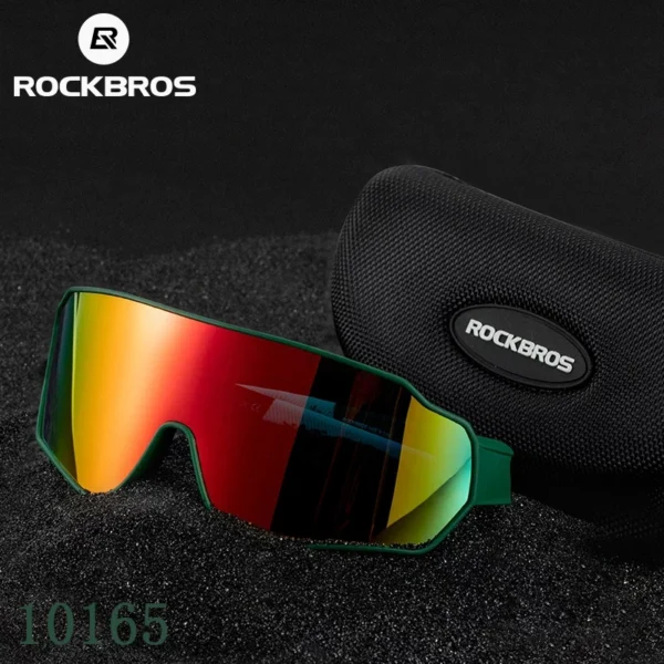 ROCKBROS Polarized Cycling Glasses Clear Bike Glasses Eyewear UV400 Outdoor Sport Sunglasses Men Women Cycling Sunglasses - Image 3