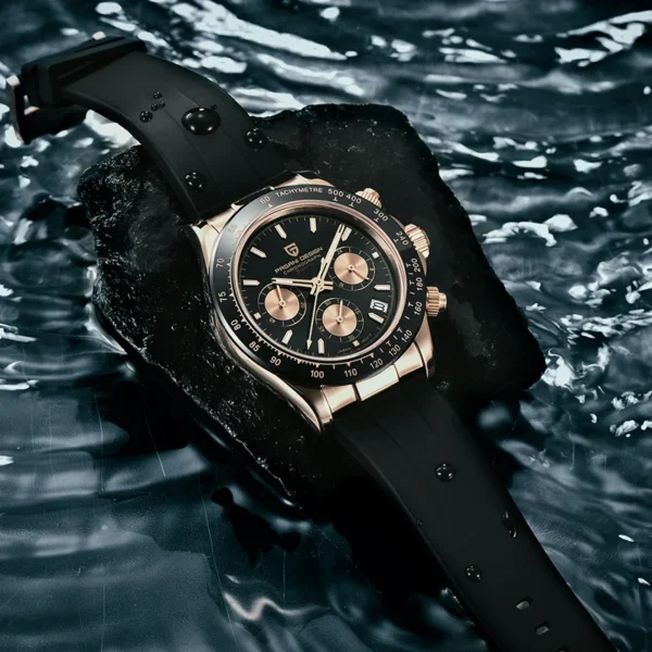 PAGANI DESIGN 2024 New Top Luxury Men Quartz Wrist Watches Mens Chronograph Business Sports Waterproof Watch Gift Reloj Hombre - Image 3