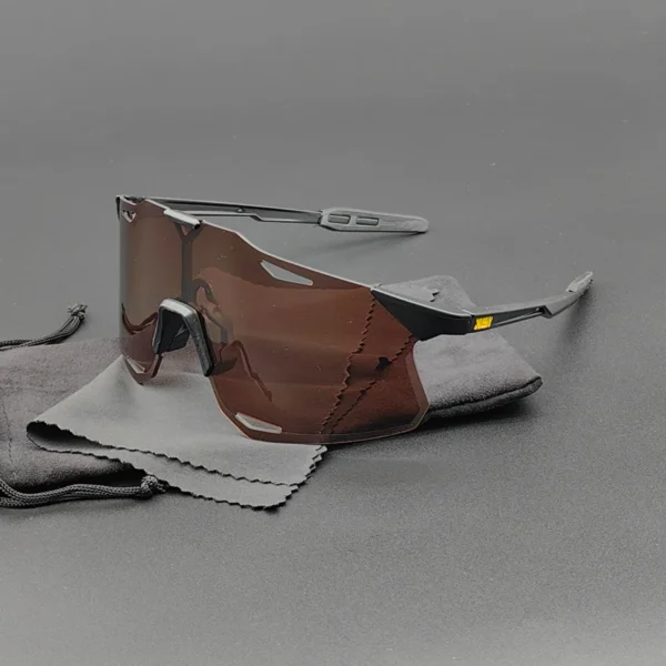 New UV400 Sport Cycling Glasses 2024 Men Women Running Fishing Goggles MTB Bicycle Sunglasses Rimless Road Bike Eyewear Cyclist - Image 2