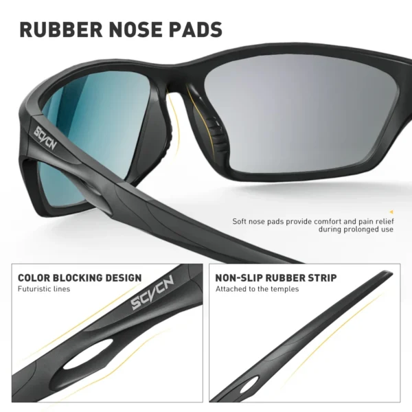 New Outdoor Polarized Fishing Sunglasses Man Bike Cycling Glasses UV400 Hiking Goggle Women Mountain Sport Bicycle Eyewear - Image 6