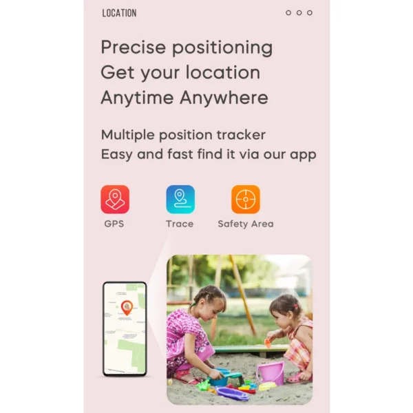 Xiaomi Mijia 4G+Wifi Children Smart Watch 700mah Battery Kid Video Call SOS GPS+LBS Location Tracker Nano SIM Card Smartwatch - Image 6