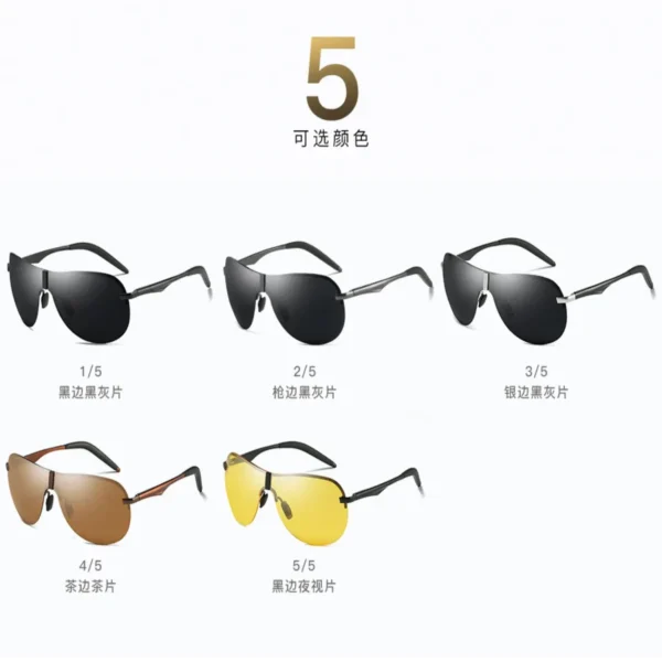 New men's Polarized Sunglasses Glasses Driving Glasses Supply Goods Sport Women Fashion Glasses Men Cycling Bike Designer Hiking - Image 5