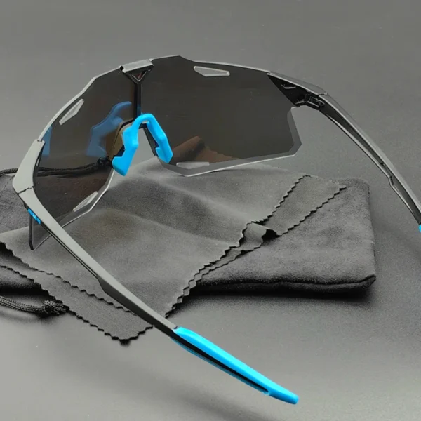 New UV400 Sport Cycling Glasses 2024 Men Women Running Fishing Goggles MTB Bicycle Sunglasses Rimless Road Bike Eyewear Cyclist - Image 6
