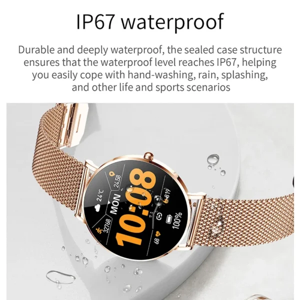 Xiaomi Mijia Ultrathin Smart Watch Women 1.36-inch AMOLED HD Pixel Display Always Shows Call Time Reminder Smartwatch - Image 5