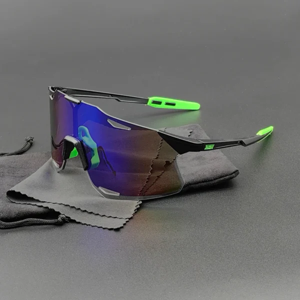 New UV400 Sport Cycling Glasses 2024 Men Women Running Fishing Goggles MTB Bicycle Sunglasses Rimless Road Bike Eyewear Cyclist - Image 3
