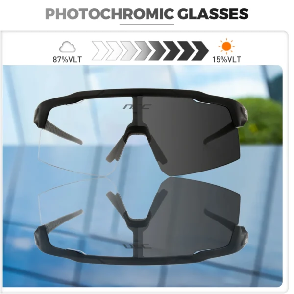 New Cycling Glasses MTB Cycling Sunglasses Men Cycling Goggles UV400 Eyewear Outdoor Bicycle Glasses Women Polarized Sport Glas - Image 4