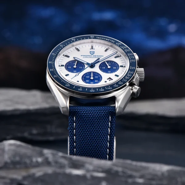 PAGANI DESIGN 2023 New Moon Watch For Men Quartz Multifunction Chronograph Sports Mens Watches Top Brand Luxury Sapphire Mirror - Image 3
