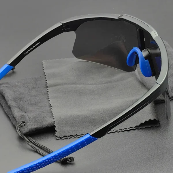 New UV400 Rimless Cycling Glasses Men Women Sport Running Fishing Eyewear MTB Bicycle Sunglasses Pink Lenses Road Bike Goggles G - Image 6
