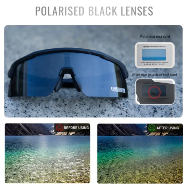 New Cycling Glasses MTB Cycling Sunglasses Men Cycling Goggles UV400 Eyewear Outdoor Bicycle Glasses Women Polarized Sport Glas - Image 5