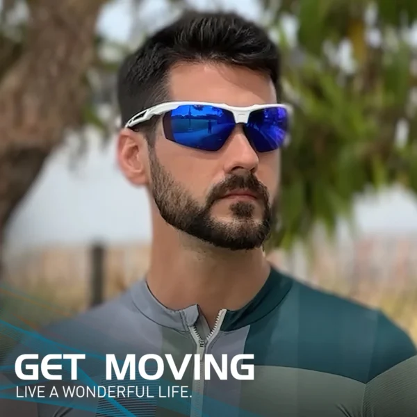 New Photochromic Sport Men's Sunglasses Riding Glasses UV400 Fishing Polarized Women Road Bike Cycling Glasses Outdoor Goggles - Image 2