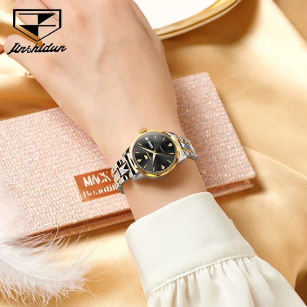 JSDUN Original Women's Mechanical Watch Business Elegant MIYOTA Imported Movement Luxury Automatic Wrist Watch for Women - Image 2