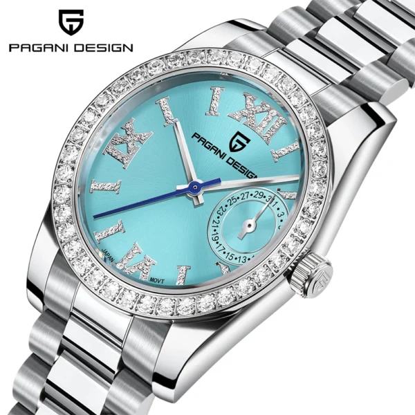 2024 New PAGANI DESIGN Women's Watches Luxury Brand Fashion Quartz Wristwatch Elegant Watch for Women Waterproof Sapphire Mirror - Image 2