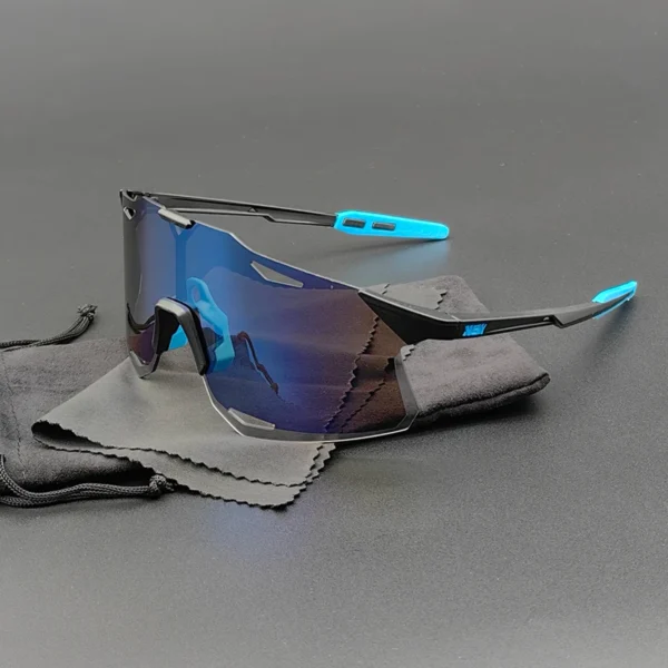 New UV400 Sport Cycling Glasses 2024 Men Women Running Fishing Goggles MTB Bicycle Sunglasses Rimless Road Bike Eyewear Cyclist - Image 4