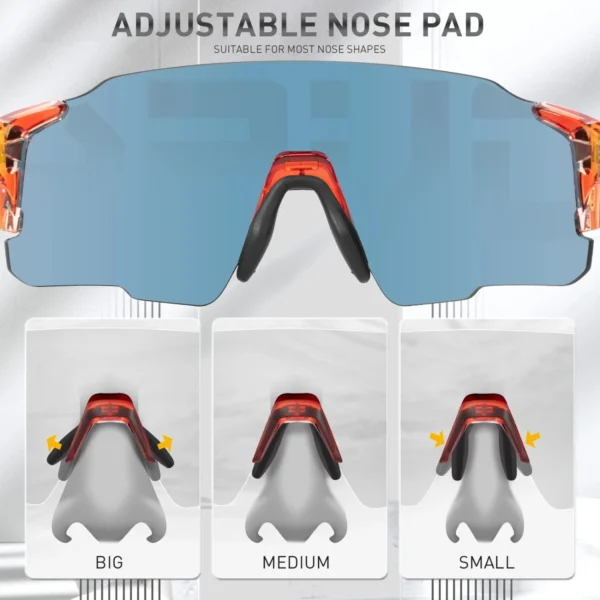 New Polarized Cycling Sunglasses Camping Bicycle Cycling Glasses UV400 Boys Bike Eyewear Outdoor MTB Fishing Sport Goggles - Image 4