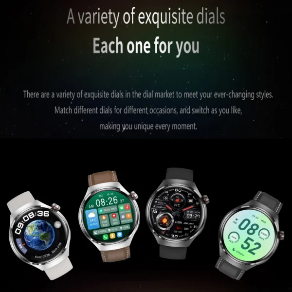 Smartwatch Men GT4 Pro 360*360 HD Screen Heart Rate Bluetooth Call IP68 Waterproof NFC Smart Watches 2023 New For Huawei Xiaomi - Image 5