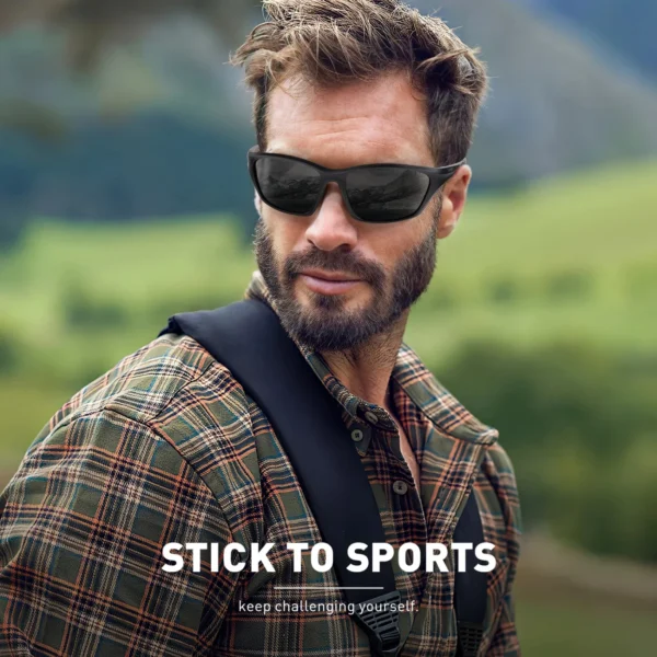 New Outdoor Polarized Fishing Sunglasses Man Bike Cycling Glasses UV400 Hiking Goggle Women Mountain Sport Bicycle Eyewear - Image 2