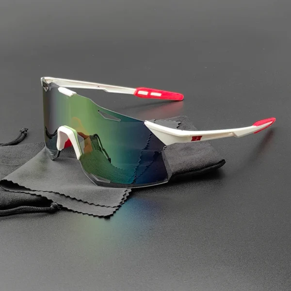 New UV400 Sport Cycling Glasses 2024 Men Women Running Fishing Goggles MTB Bicycle Sunglasses Rimless Road Bike Eyewear Cyclist - Image 5