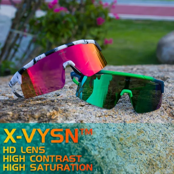New Cycling Glasses MTB Cycling Sunglasses Men Cycling Goggles UV400 Eyewear Outdoor Bicycle Glasses Women Polarized Sport Glas - Image 2