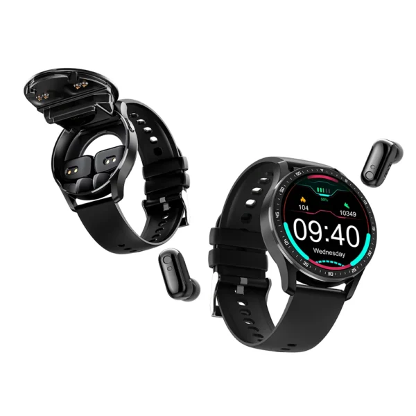 GEJIAN X7 Headset Smart Watch TWS Two In One Wireless Bluetooth Dual Headset Call Health Monitor Sport Music Smartwatch 2023 New - Image 6