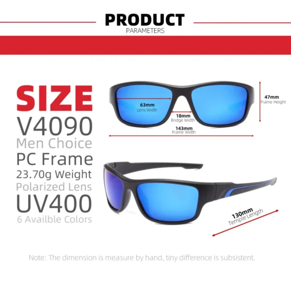 New Matte Black Frame Man Cycling Sunglasses Sports Goggle Bicycles 2024 Women's Blue Mirror Lens Riding Glasses - Image 5